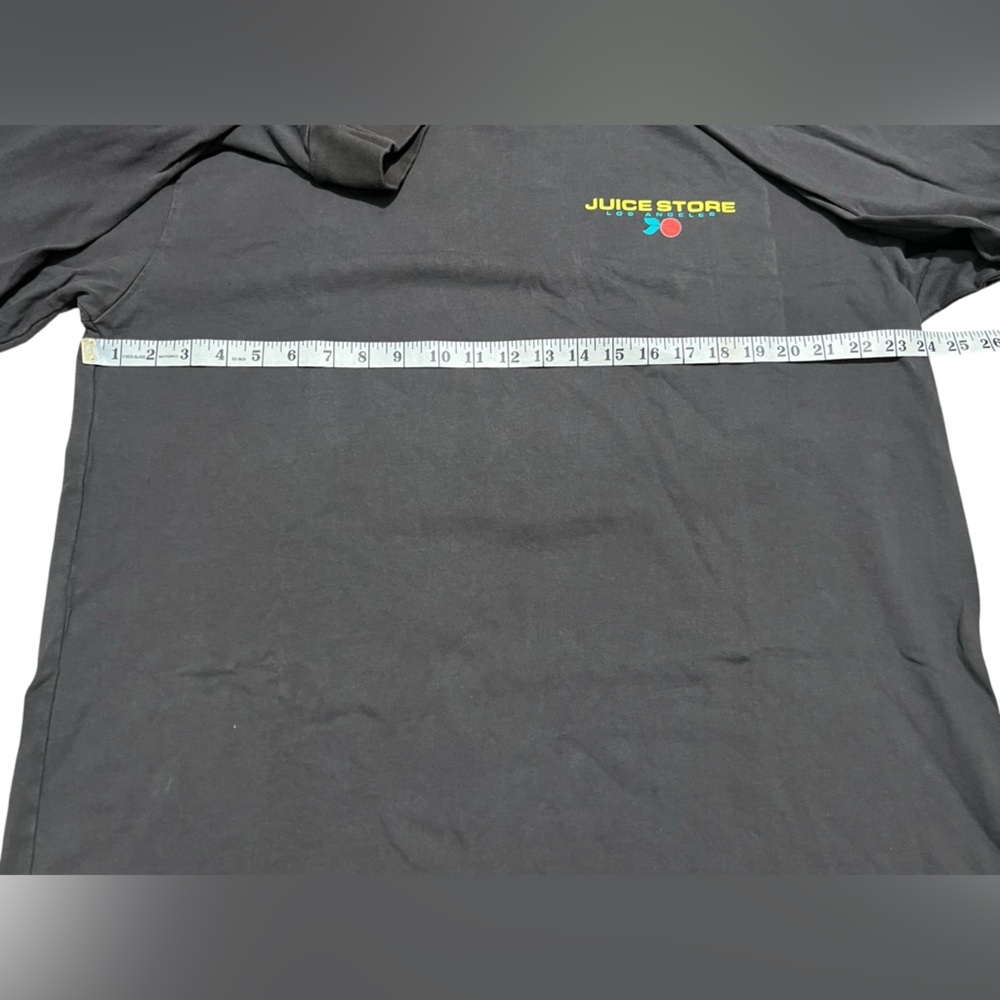Juice store Los Angeles Men's Streetwear Long Sleeve T-shirt black‎ size XXL - Picture 4 of 9